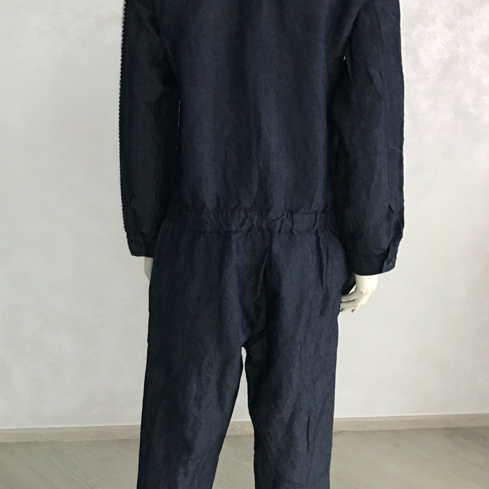 NWT WHITE SAND 88  Amazing jumpsuit linen + tencel - Picture 8 of 11